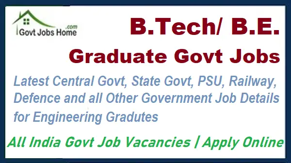 Latest Engineering Govt Jobs 2023 | Latest Vacancies 3000+