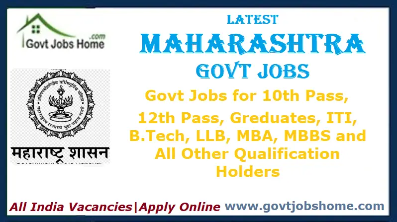 Latest Government Jobs in Maharashtra 2023